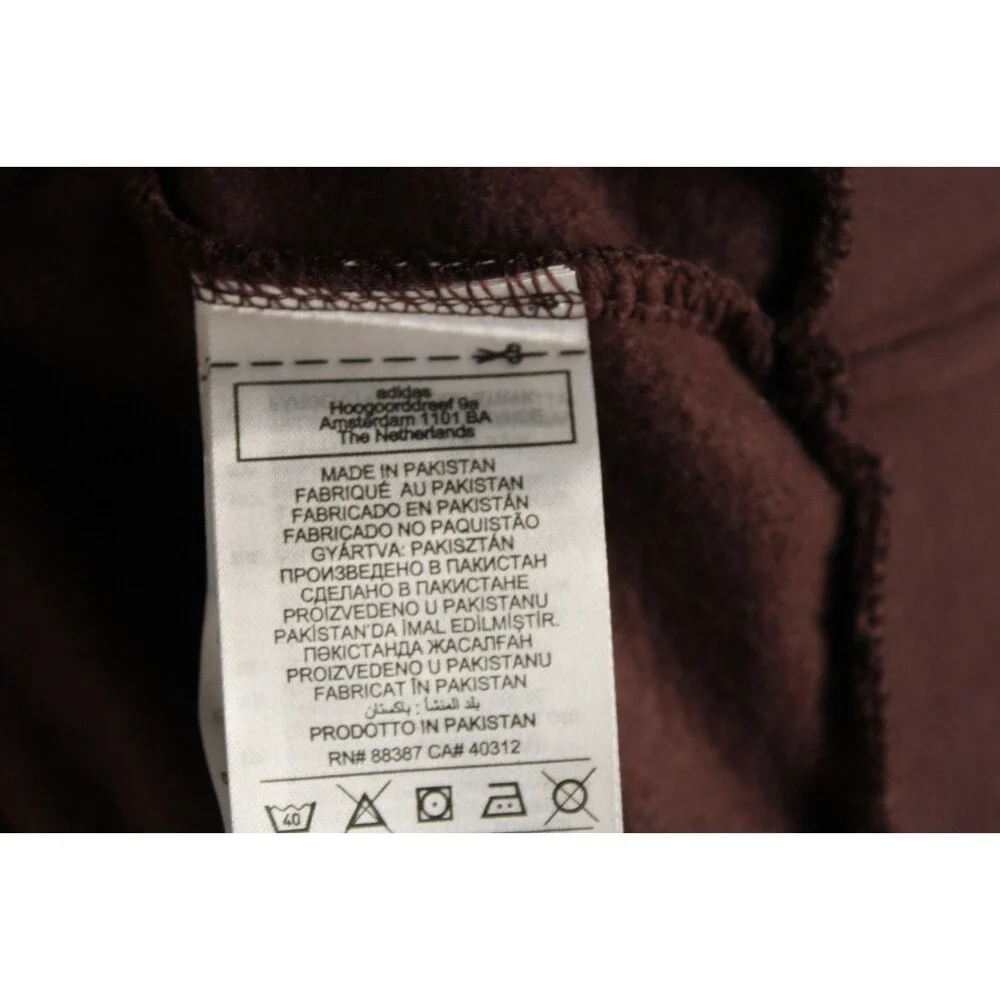 Adidas Essentials Evolution Linear Hoodie Men’s 4XLT Big & Tall Shadow Brown NWT